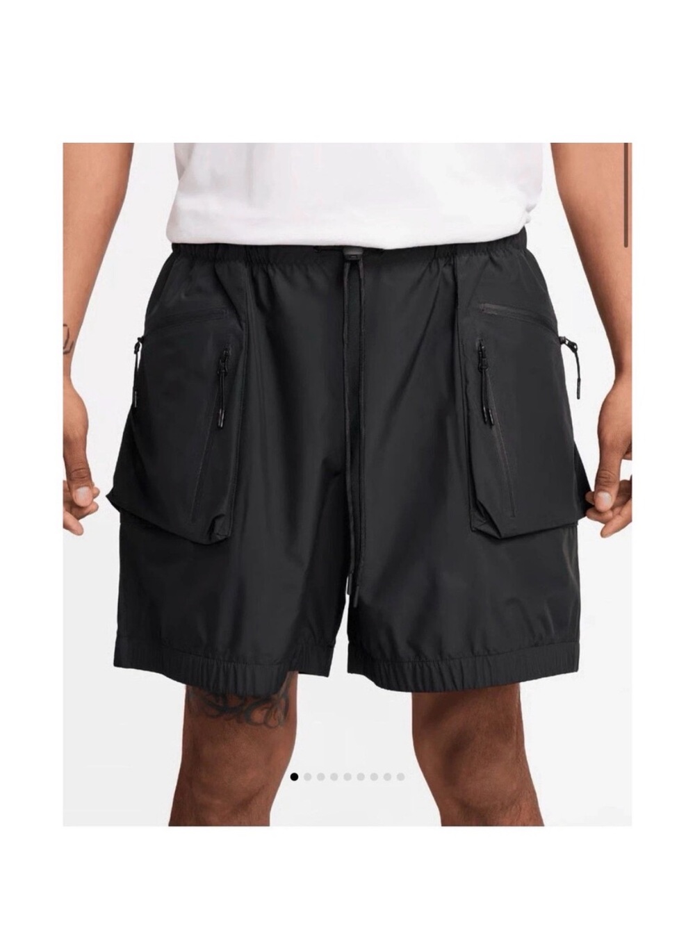 Men's Black Nike Tech utility Shorts